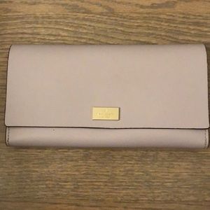 Kate Spade light purple wallet